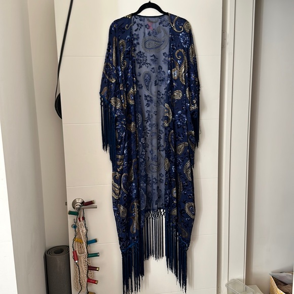 Anthropologie Sheer Dress. Boho stile - Picture 3 of 7